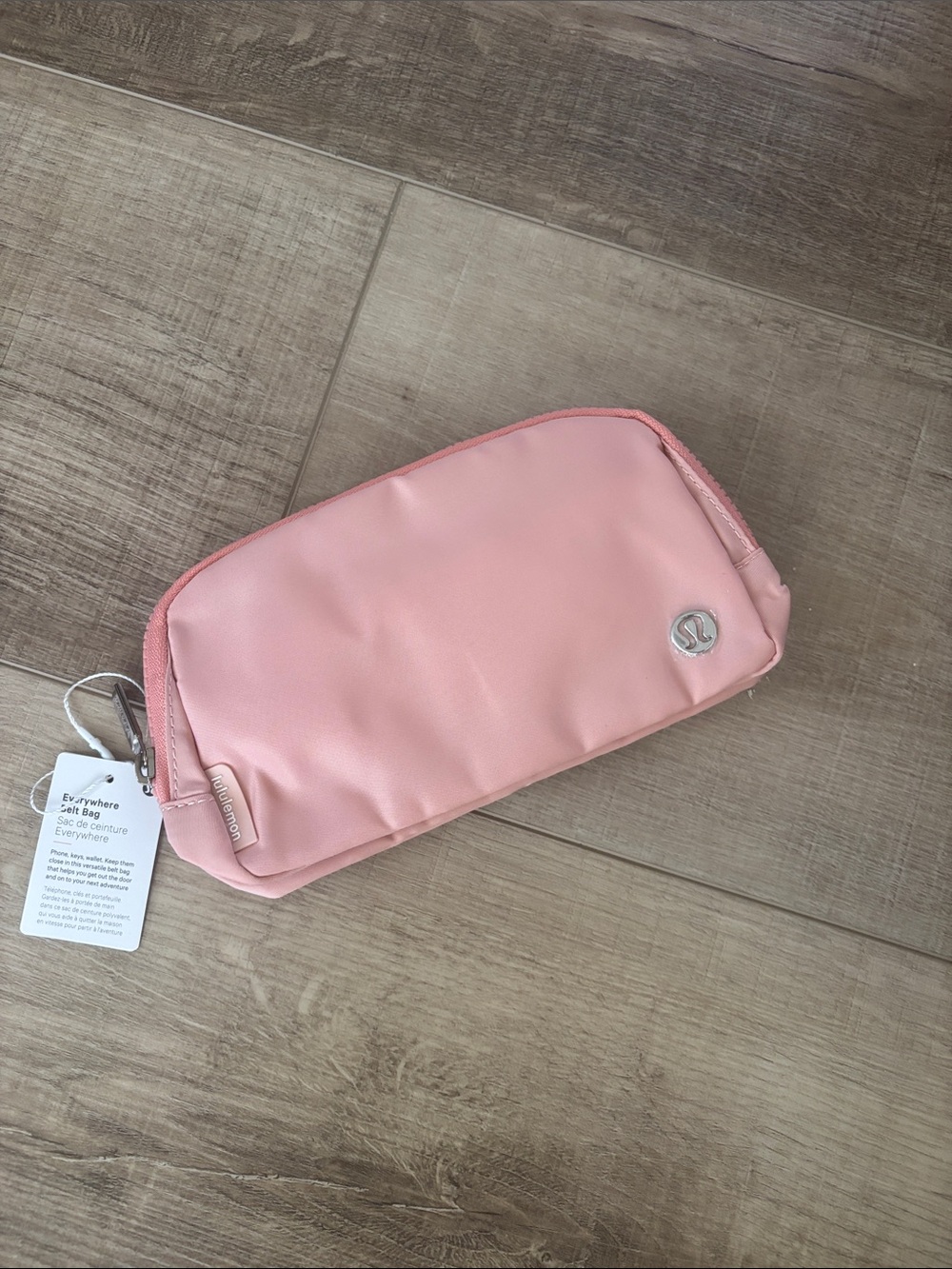 lululemon athletica Soft Pink Cosmetic Pouch